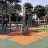 ...un percorso calistenico aggiunto quest�anno...